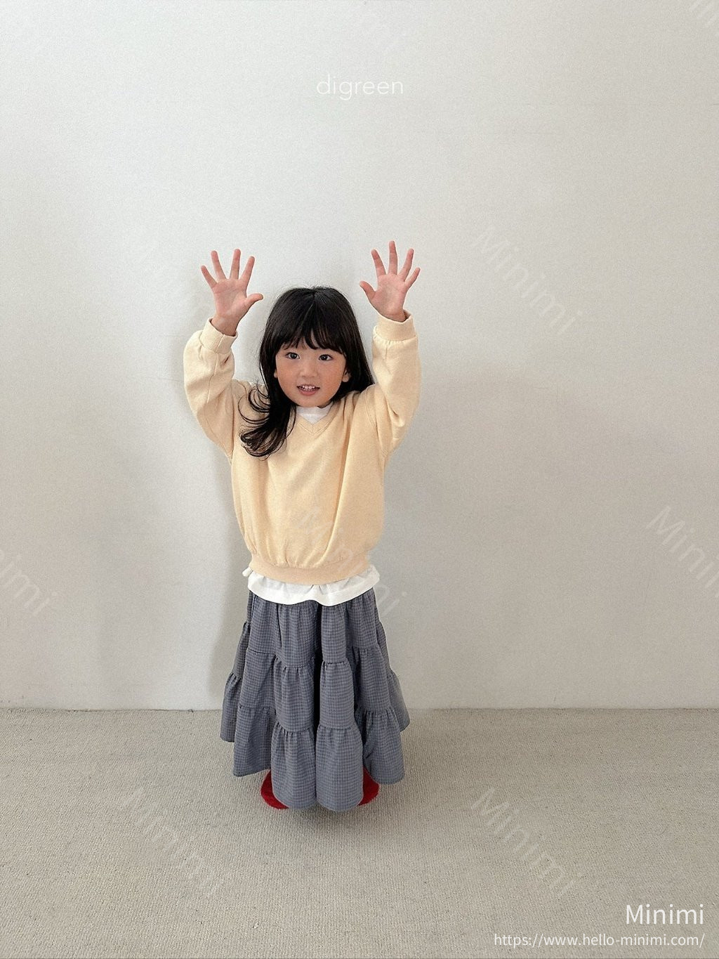 digreen Check Ruffle Skirt 細節圖 29