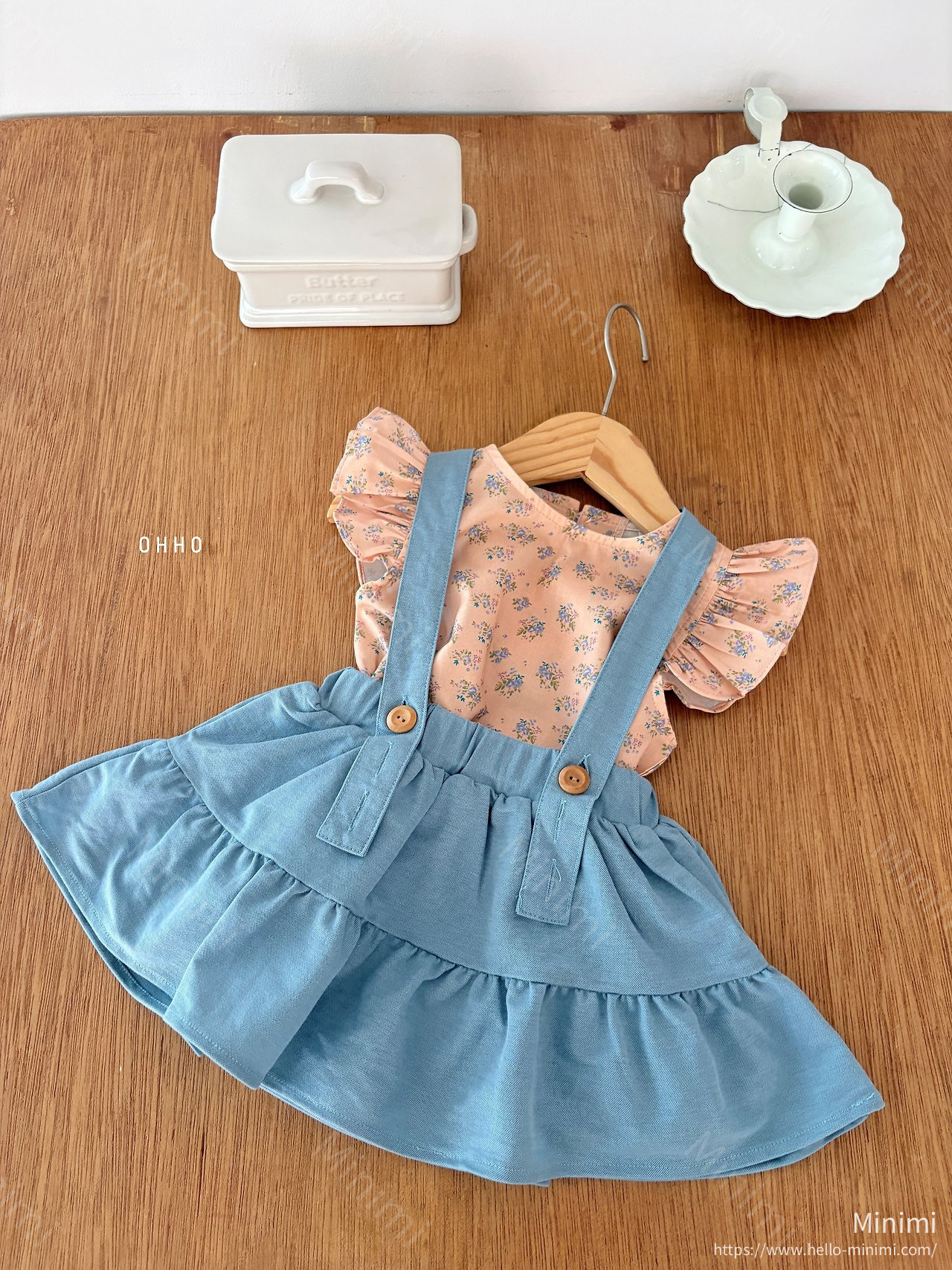 OHHO Forest Shirring Strap Skirt 細節圖 9