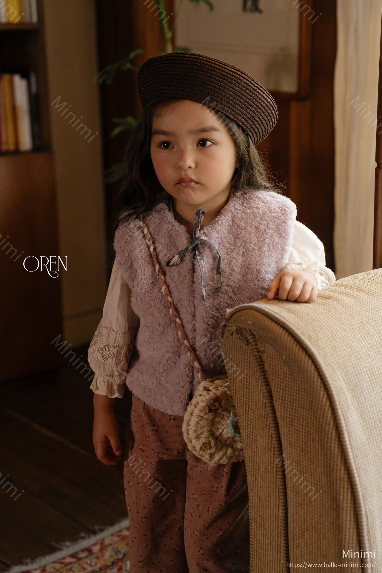 Oren Lavender Bear Vest 細節圖 23