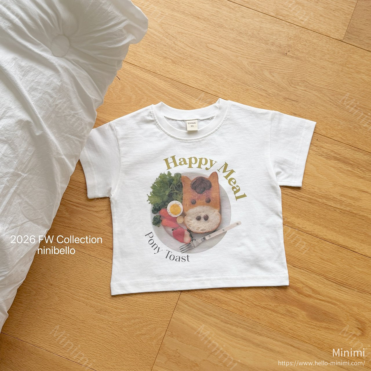 ninibello Happy Meal T-shirt 細節圖 4