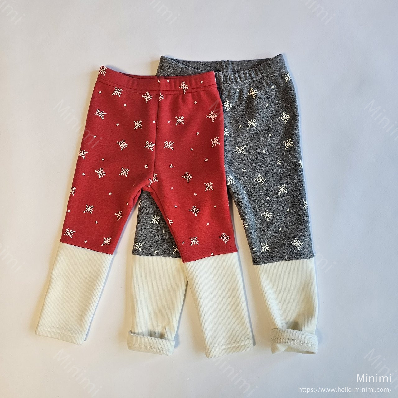 1st BLUE Snowflake Leggings 細節圖 1