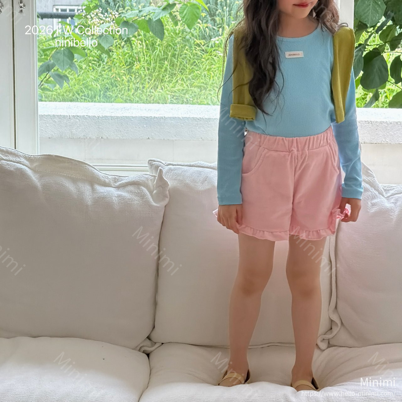 ninibello Heart Frill Corduroy Shorts 細節圖 28