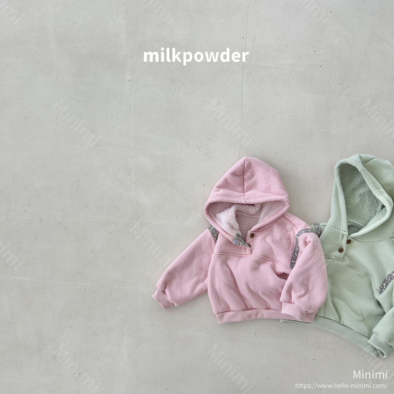 milkpowder Melona Hoodie 細節圖 2