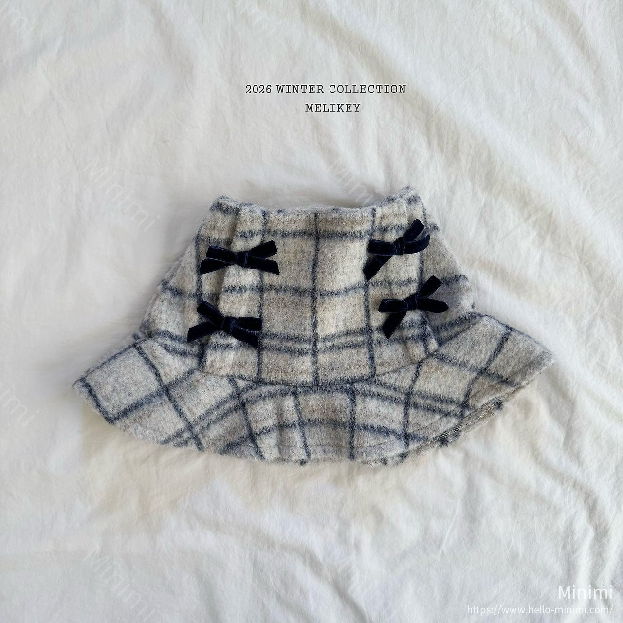 Melikey Check Ribbon Frill Skirt 細節圖 53