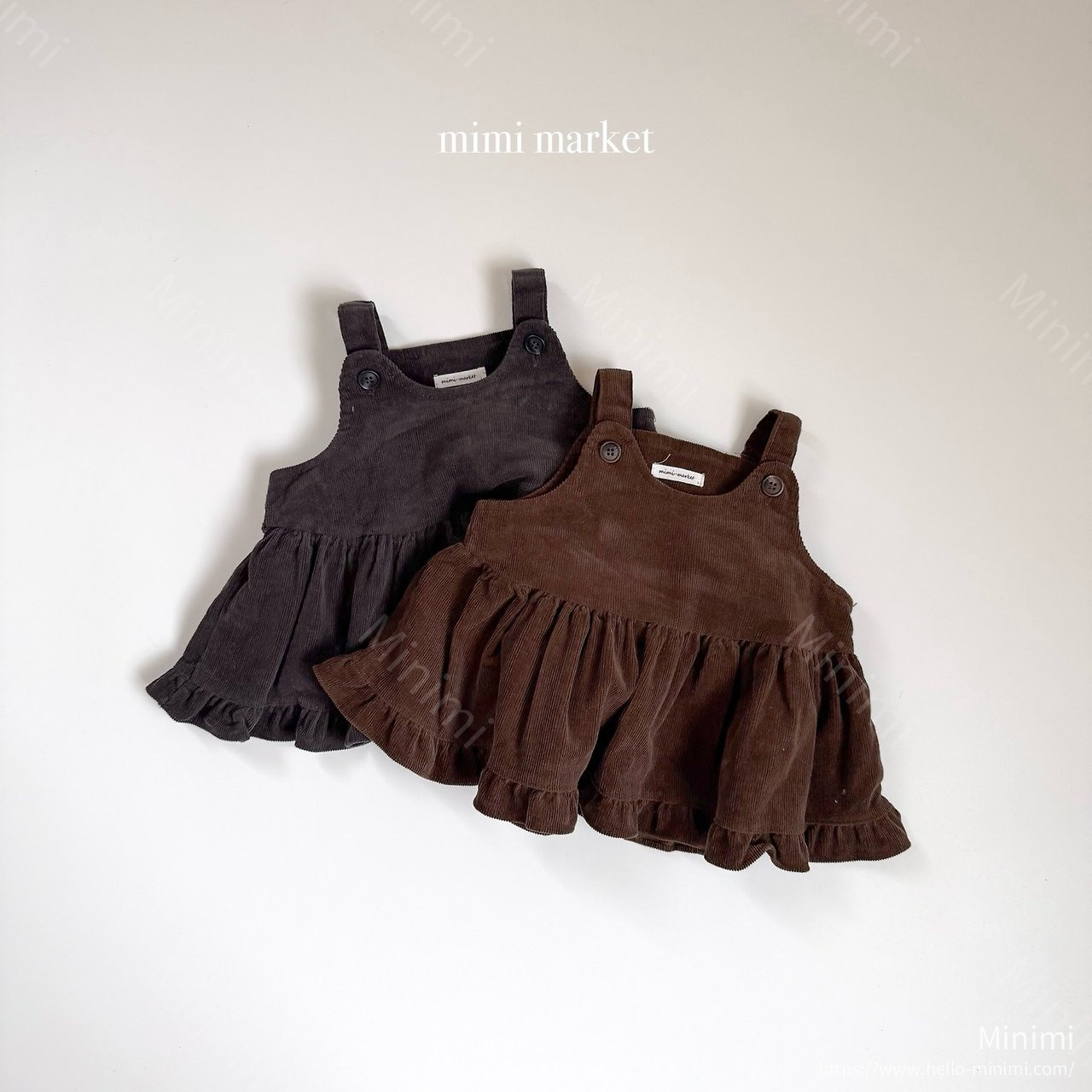 mimi-market Corduroy Sleeveless Blouse 細節圖 6