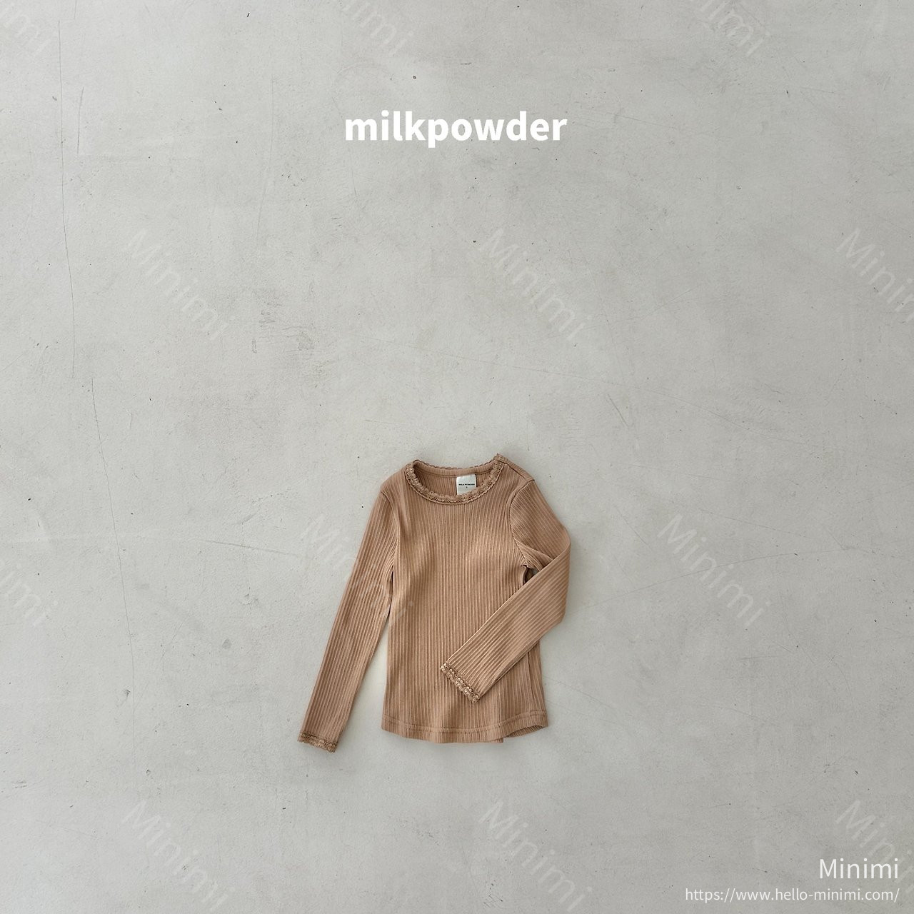 milkpowder Soft Tee 細節圖 15