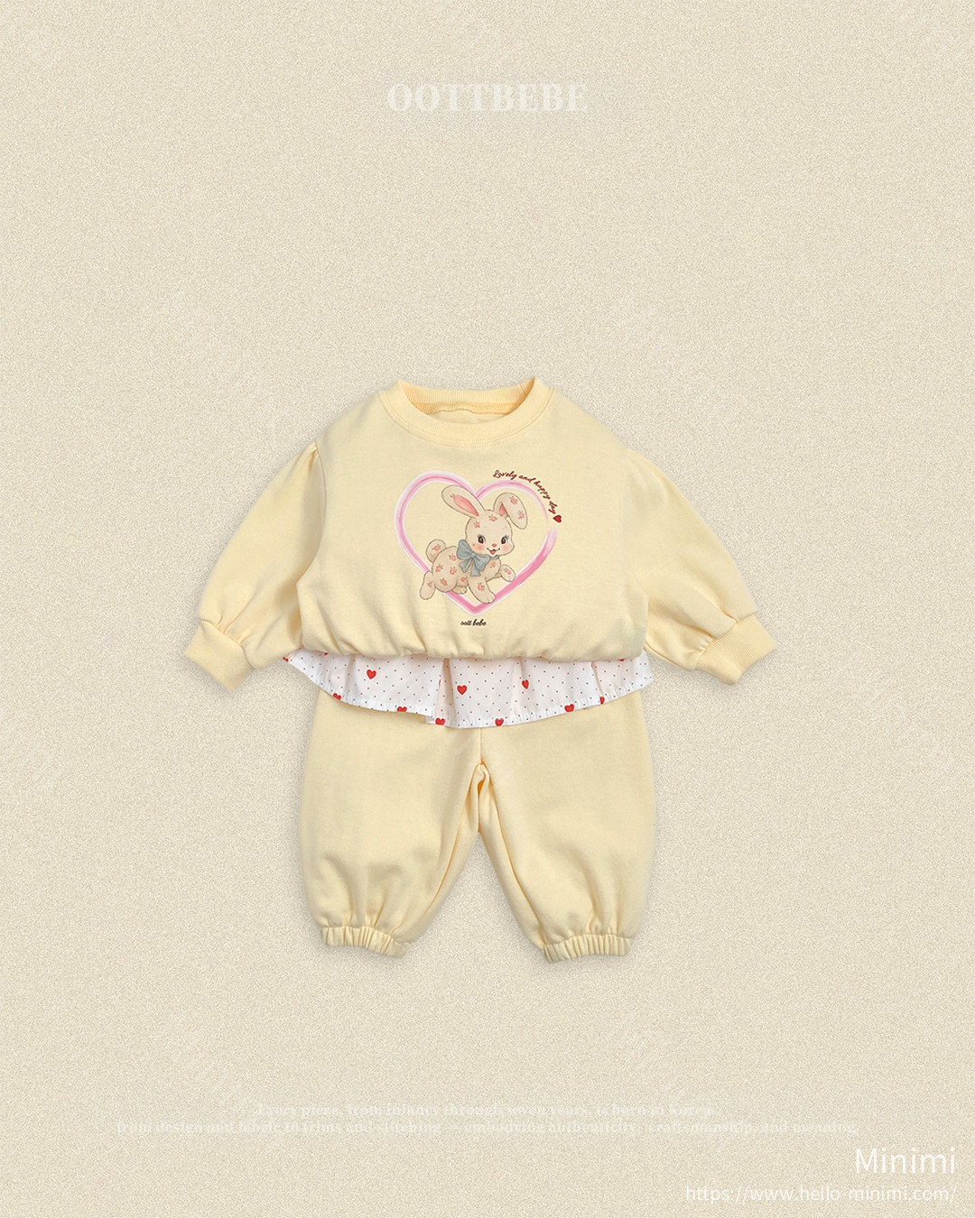 oott bebe Cutie Rabbit Set 細節圖 12