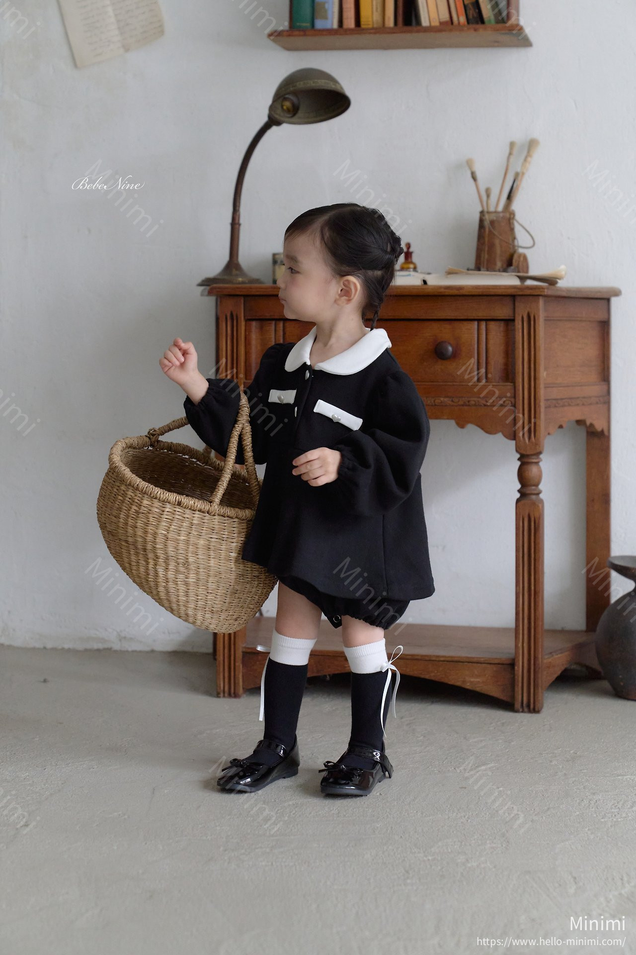 bebe nine Nine Ribbon Knee Socks Set 細節圖 10