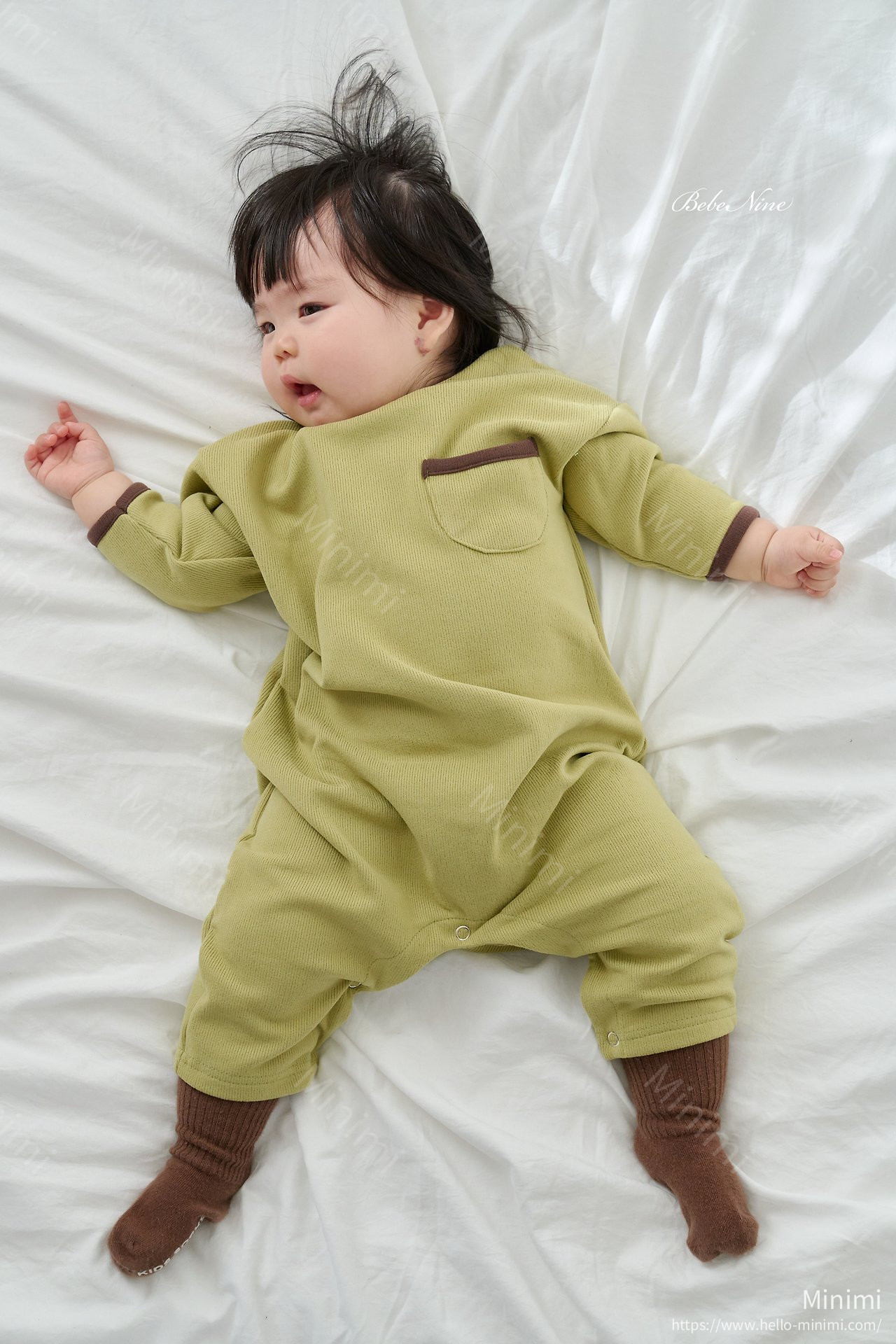bebe nine Mir Knit Romper 細節圖 8