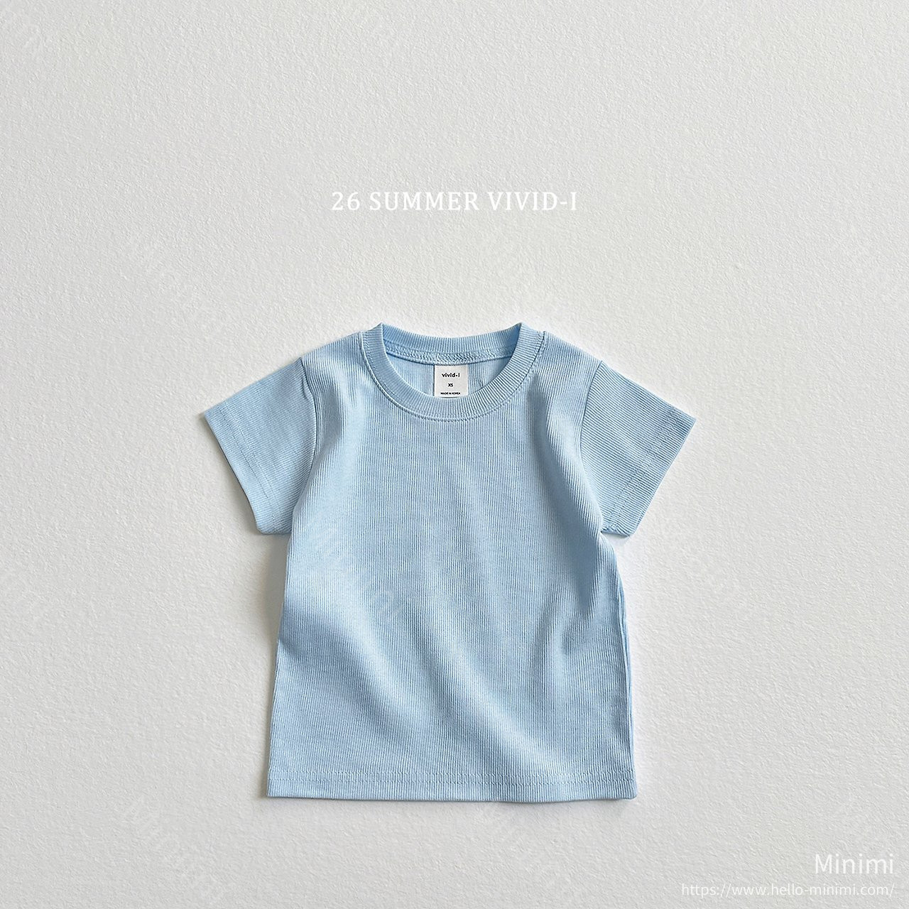 VIVID-I Ribbed Label T-Shirt 細節圖 2