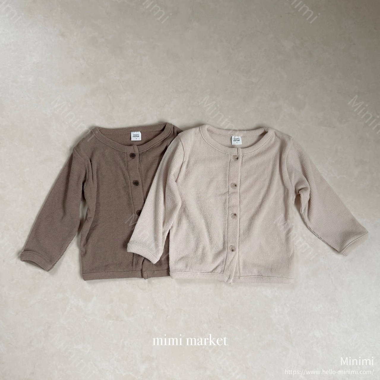 mimi-market Ray Rappa Cardigan - 韓國童裝代購主圖