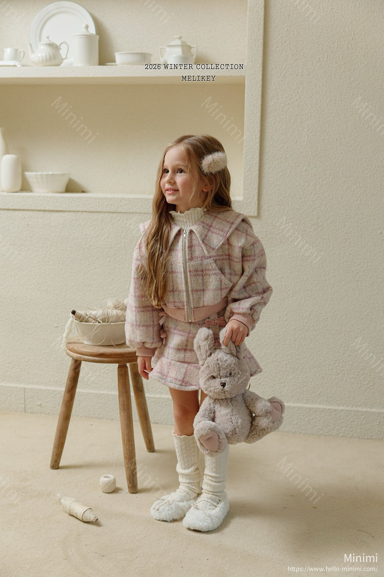 Melikey Check Ribbon Frill Skirt 細節圖 13
