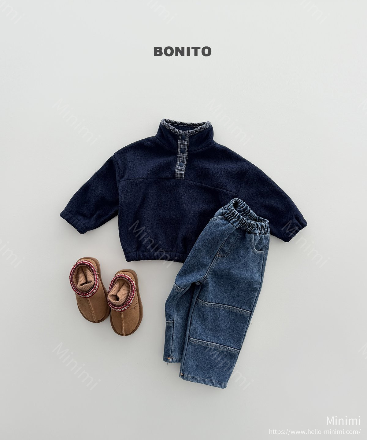 BONITO Check Binding Fleece 細節圖 10
