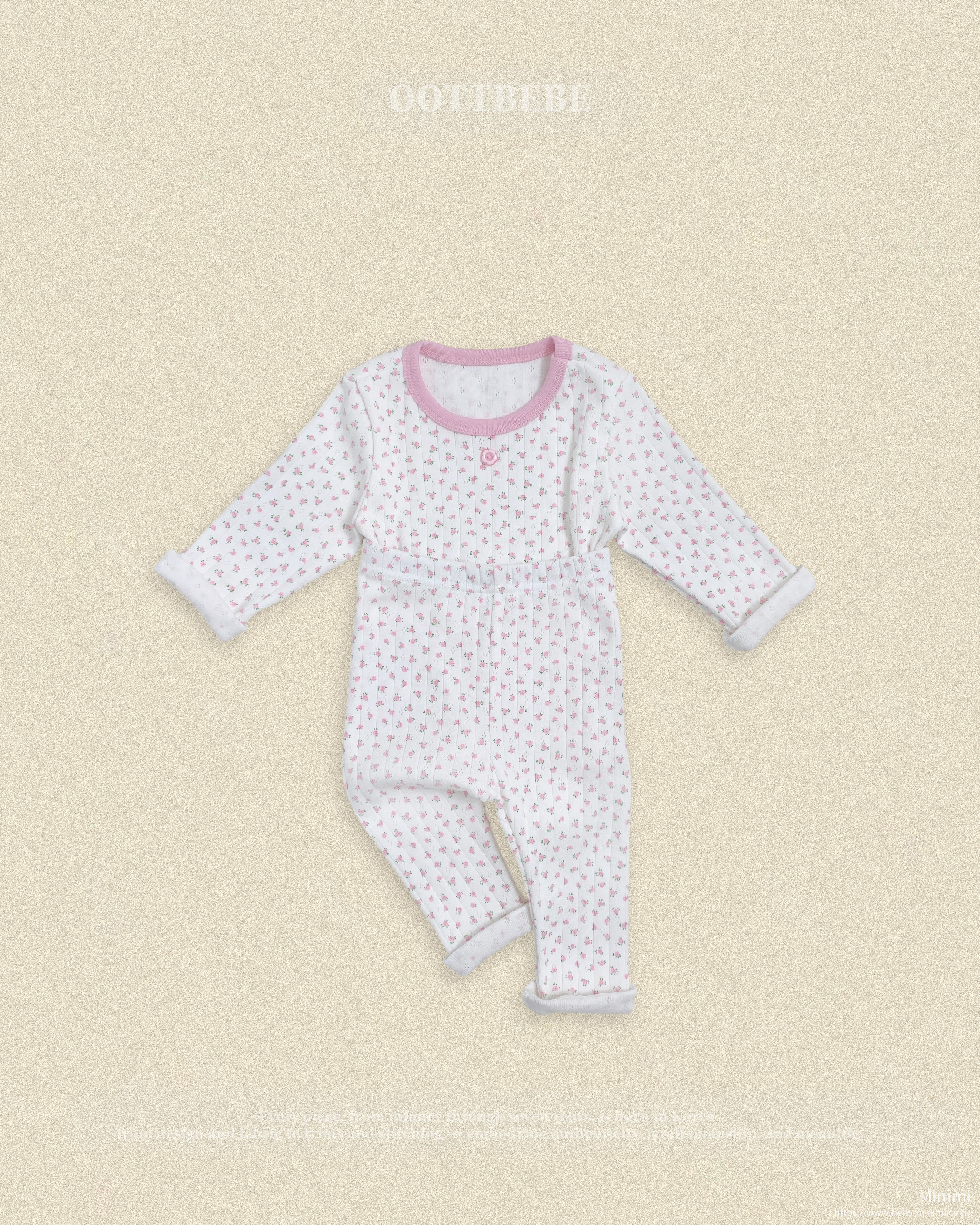 oott bebe Coco Flower Loungewear 細節圖 3