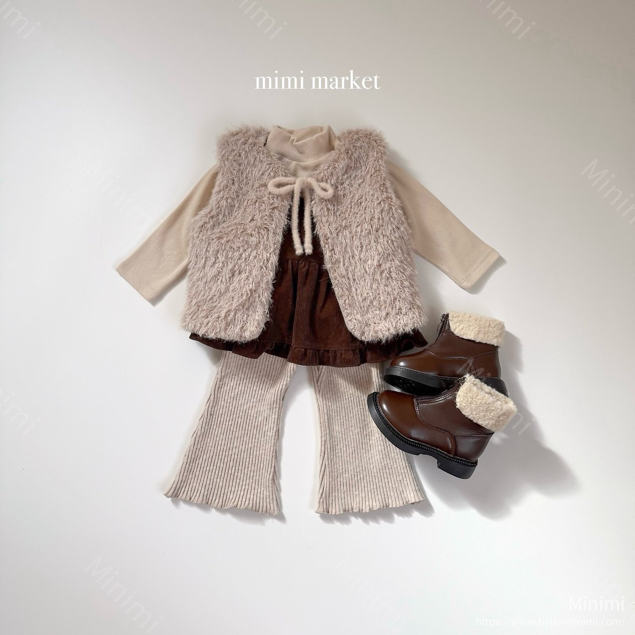 mimi-market Nixie Vest 細節圖 3