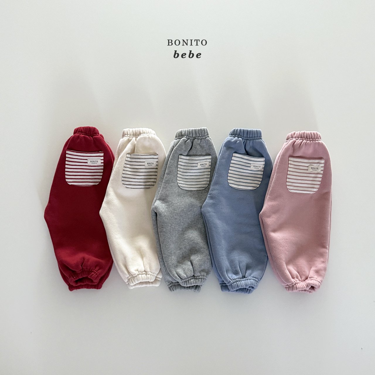 Stripe Back Pocket Jogger Pants