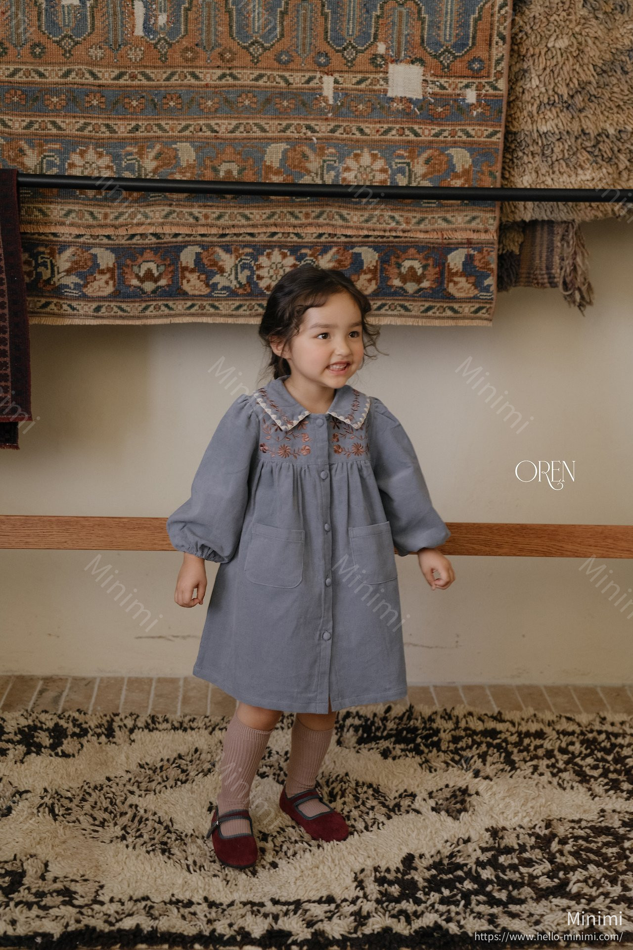 Oren Camille Corduroy Dress 細節圖 1