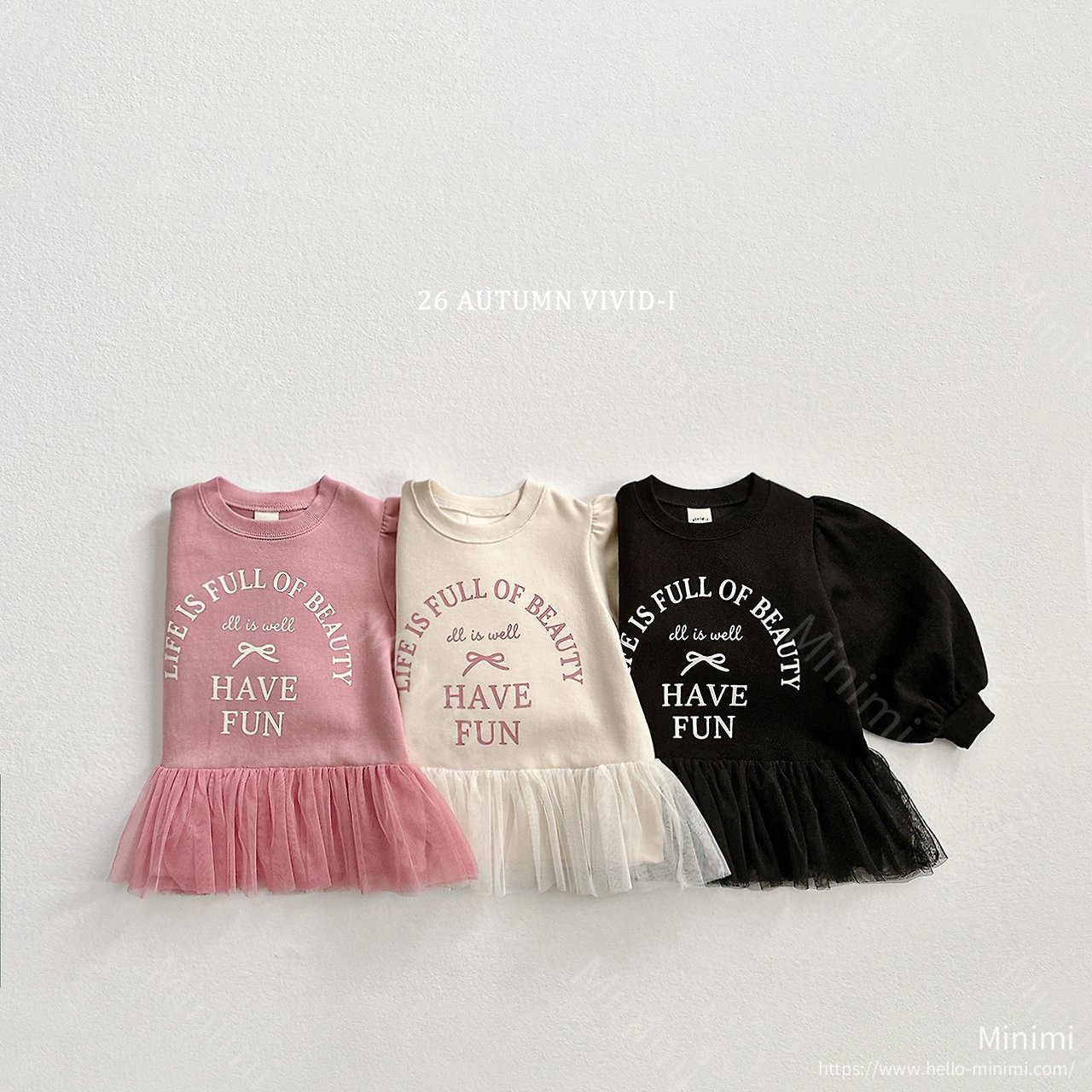 VIVID-I Tutu Dress 韓國童裝現貨