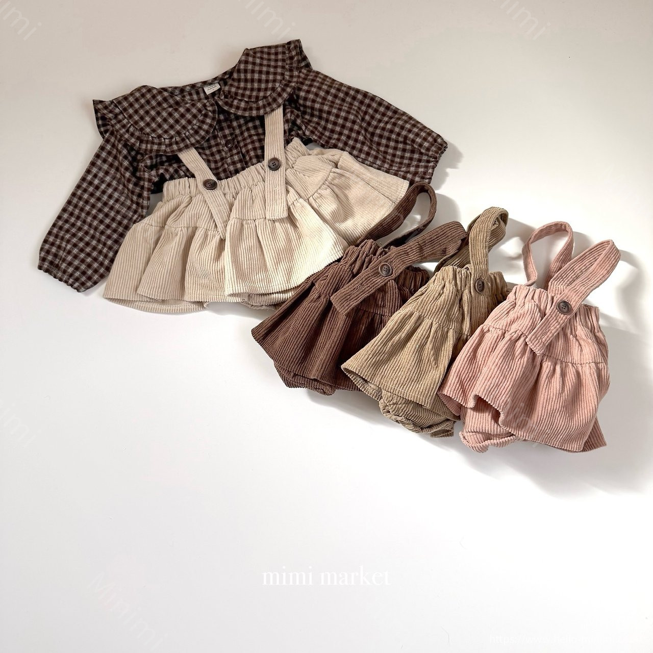 mimi-market Corduroy Cancan Skirt 細節圖 5