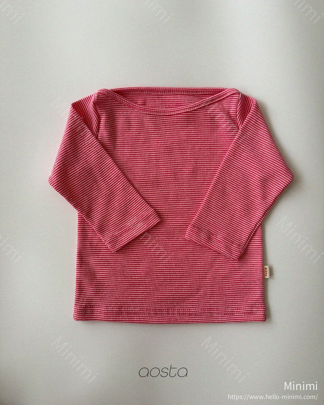 Aosta atelier Boat Neck T 細節圖 21