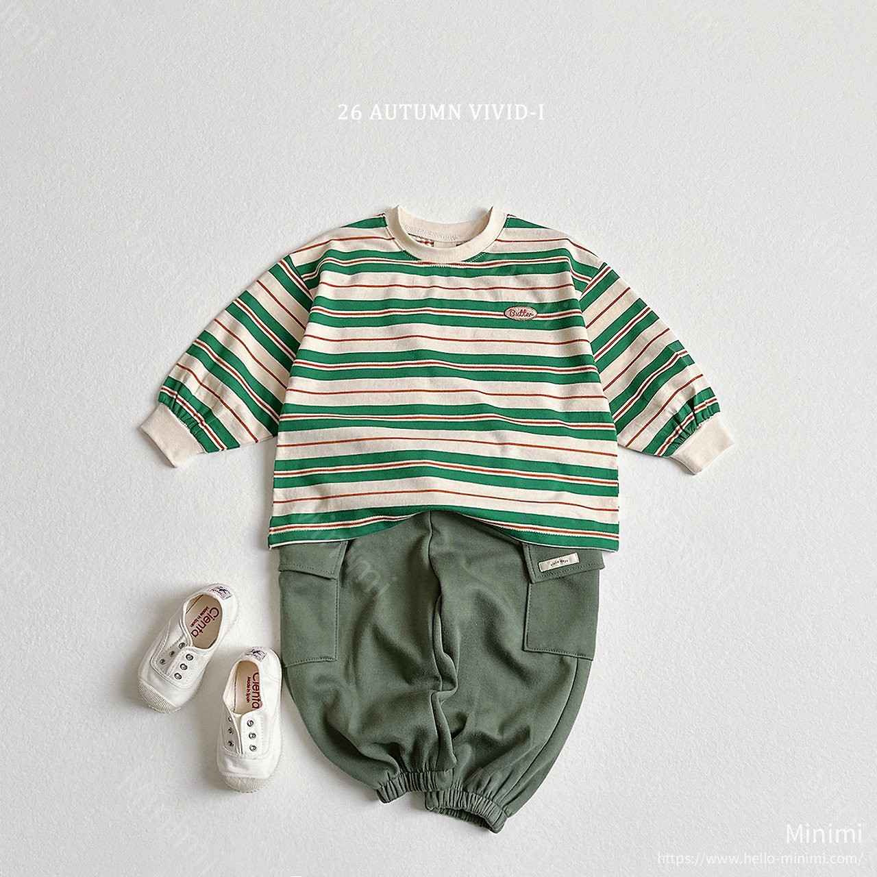 VIVID-I Butter Stripe T-shirt 細節圖 10