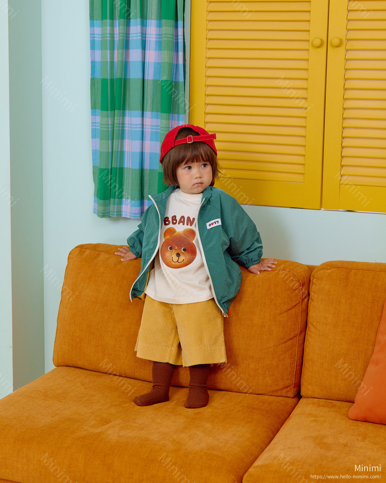 oott bebe Bread Raglan T-shirt (Kids) 細節圖 20