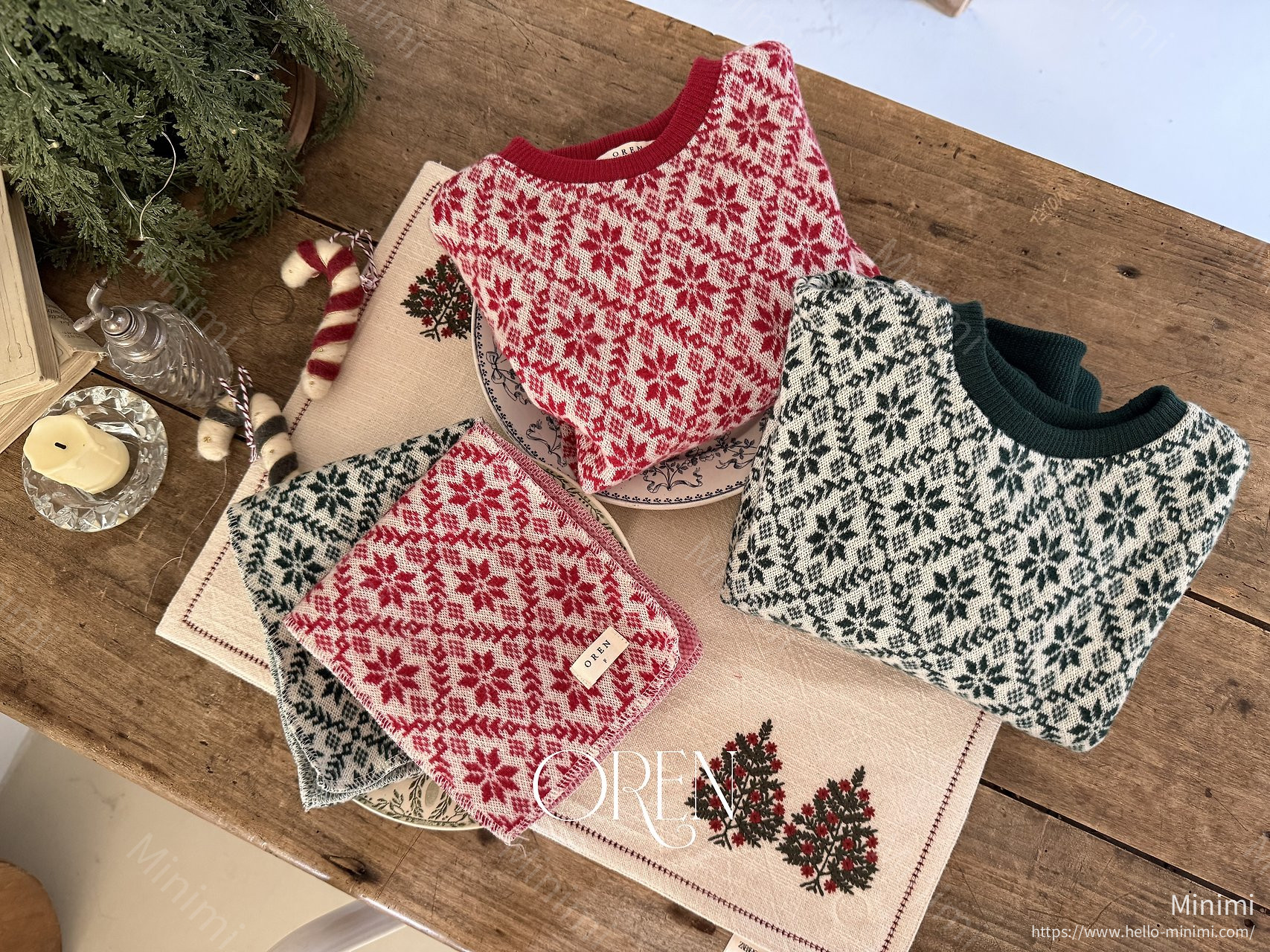 Oren Snowflake Knit Sweatshirt 細節圖 25