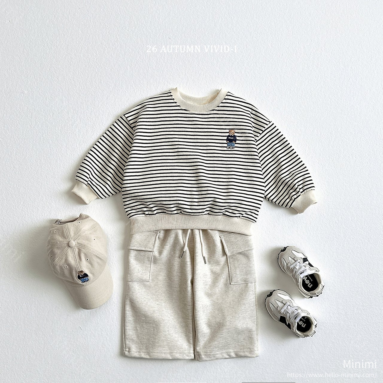 VIVID-I Stripe Bear Embroidery Set 細節圖 16