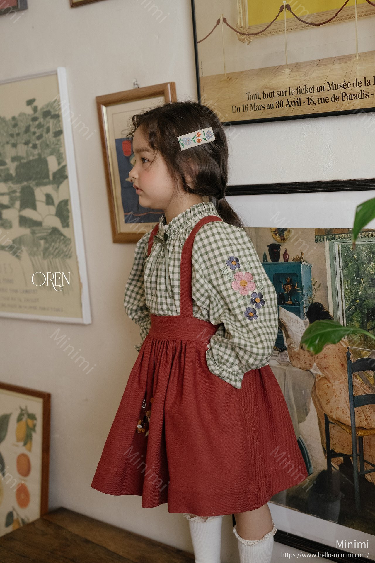 Oren Manon Check Blouse 細節圖 31