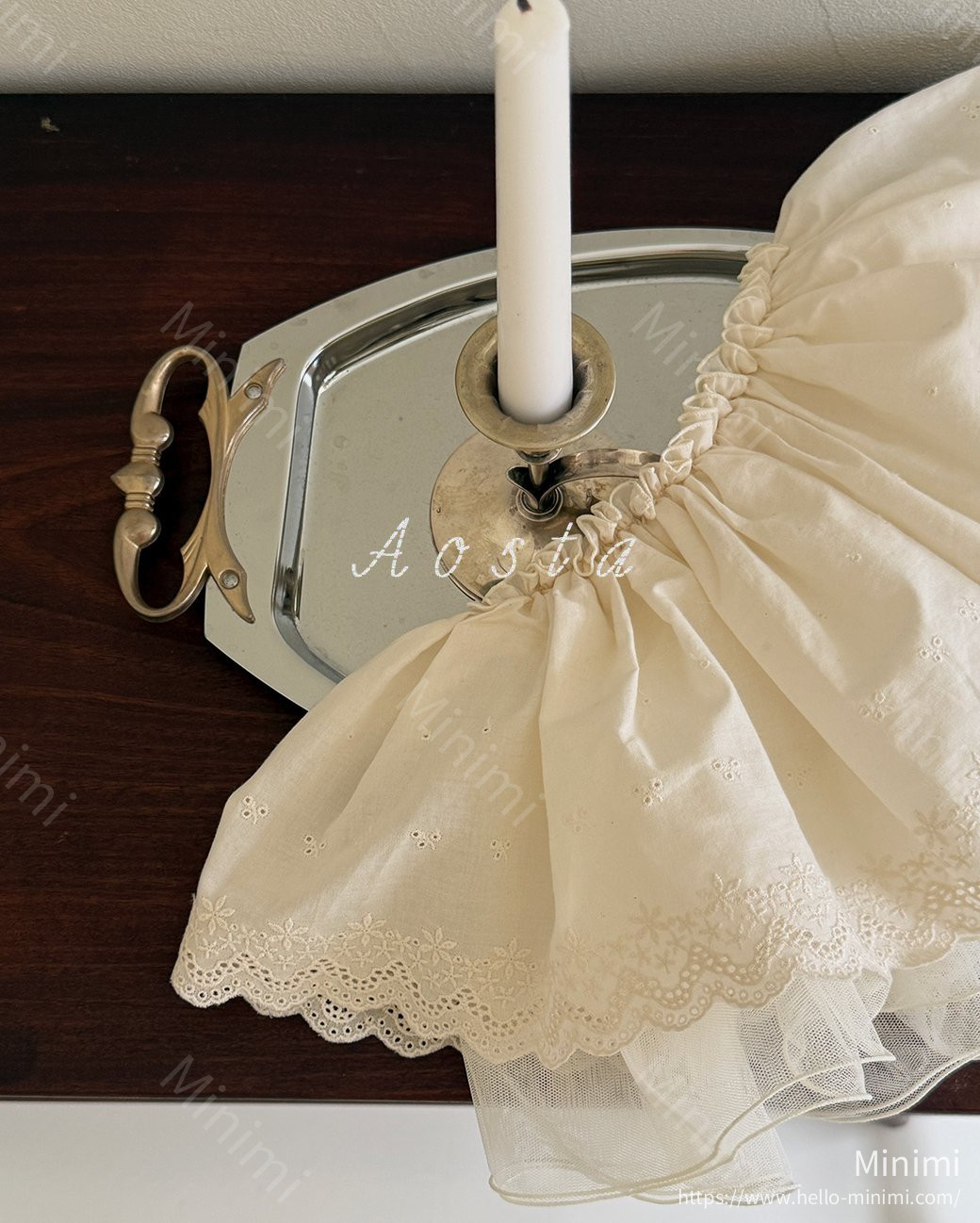 Aosta atelier Lace Skirt 細節圖 18