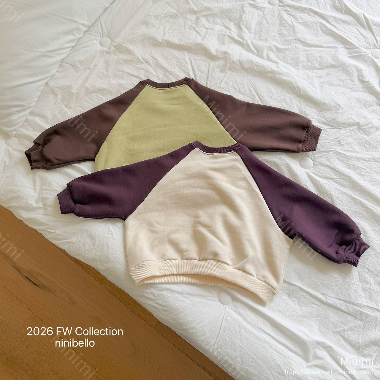 ninibello Little Raglan Sweatshirt 細節圖 8
