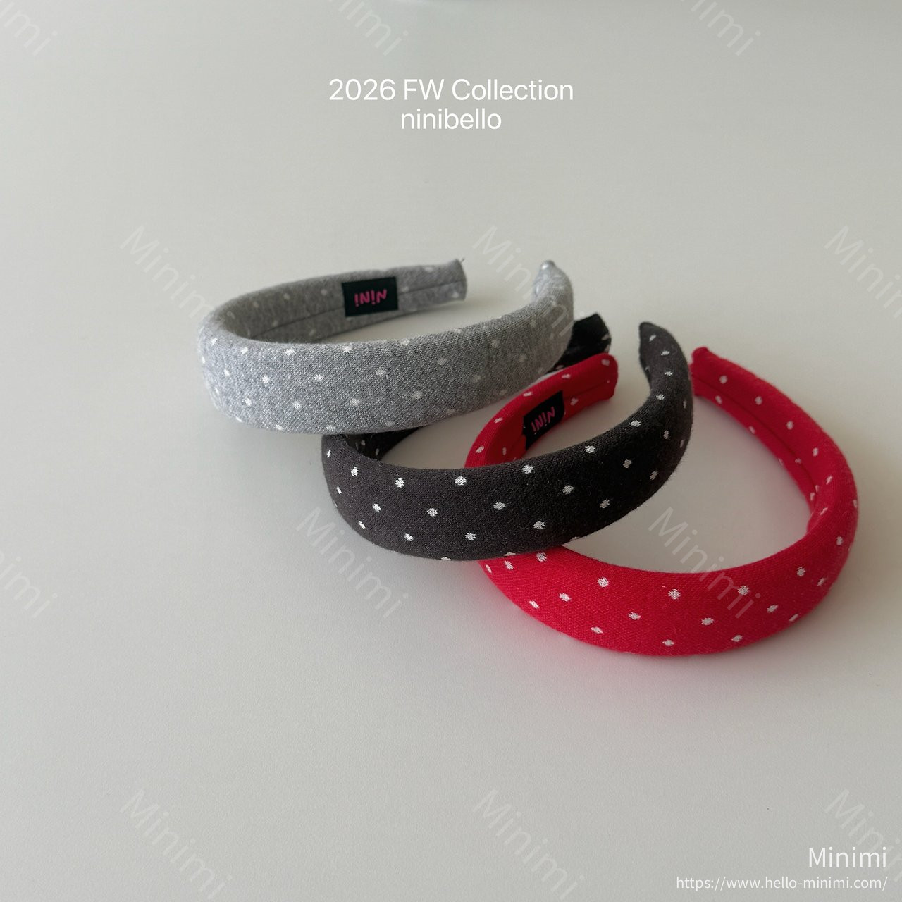 ninibello Dear Dot Hairband 細節圖 1