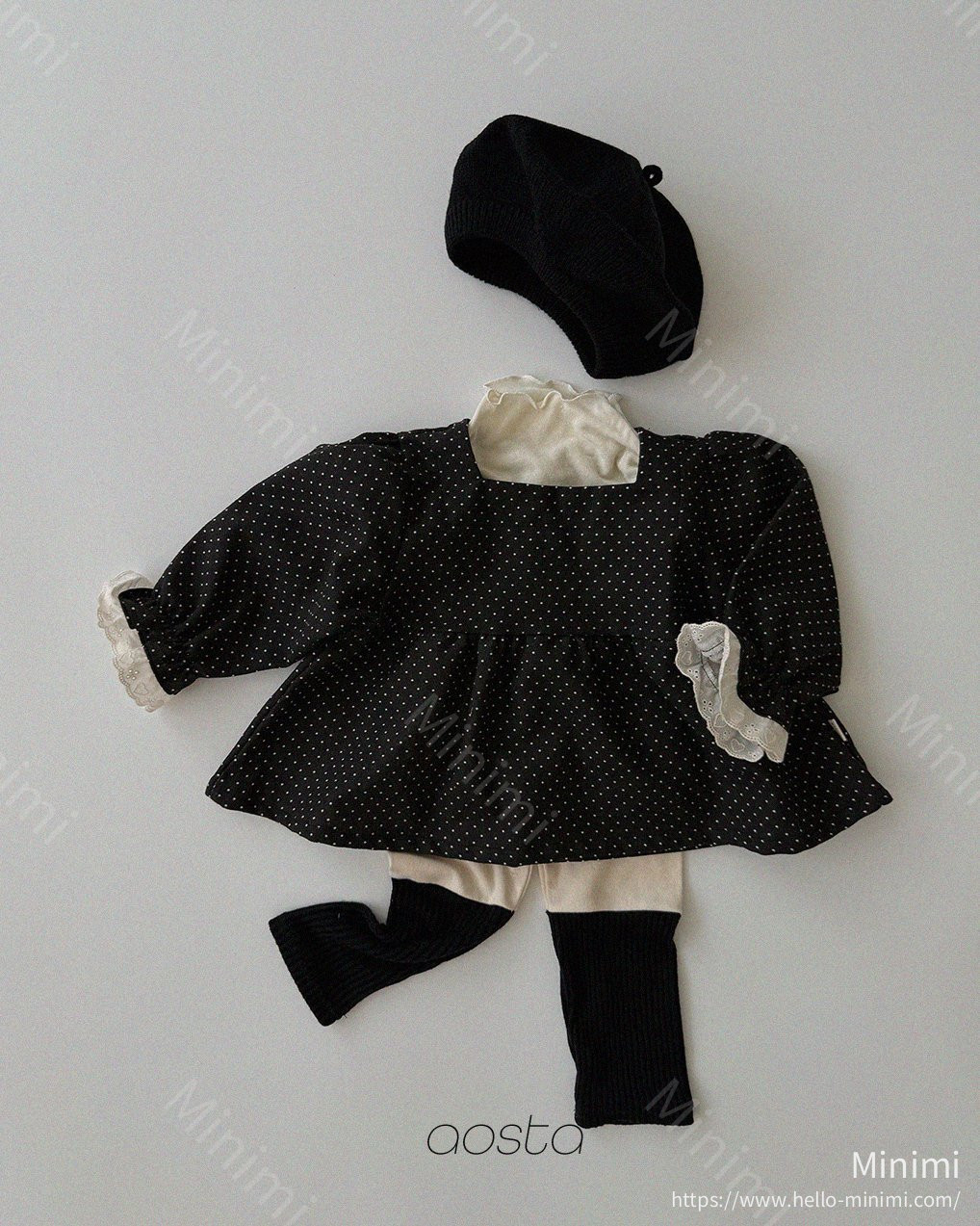Aosta atelier Milk Dot Blouse 細節圖 10