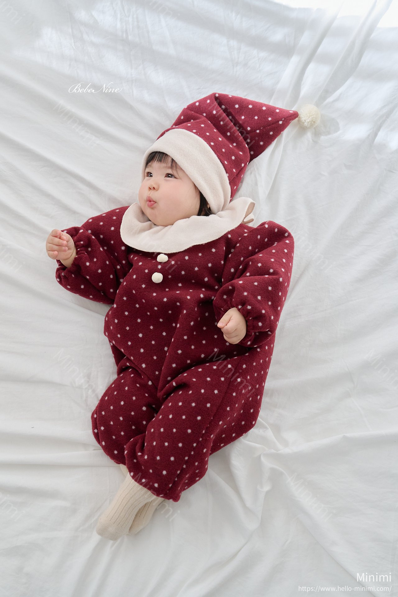 bebe nine Pom-Pom Pointed Hat 細節圖 7