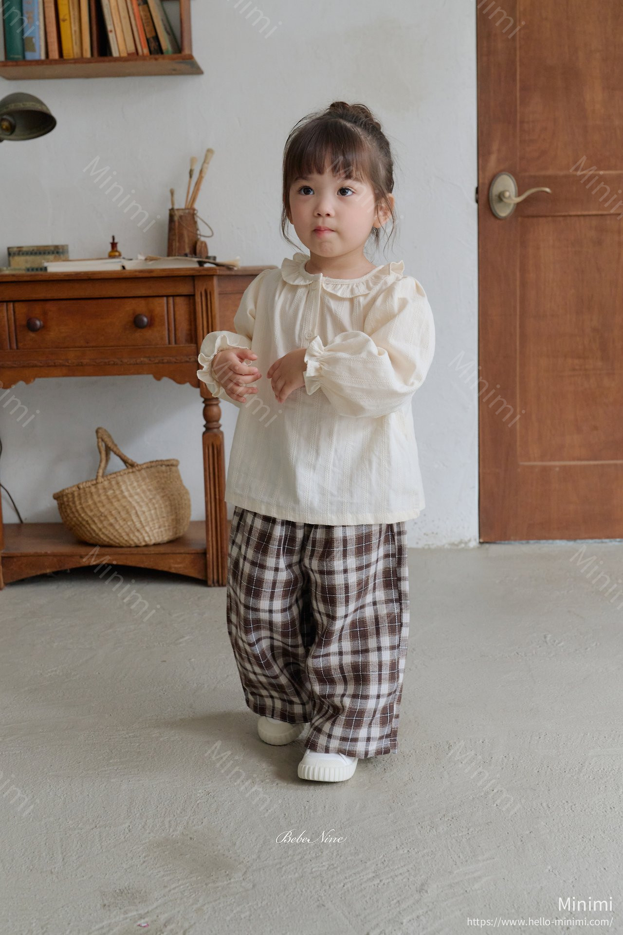 bebe nine Teddy Loose Pants 細節圖 4