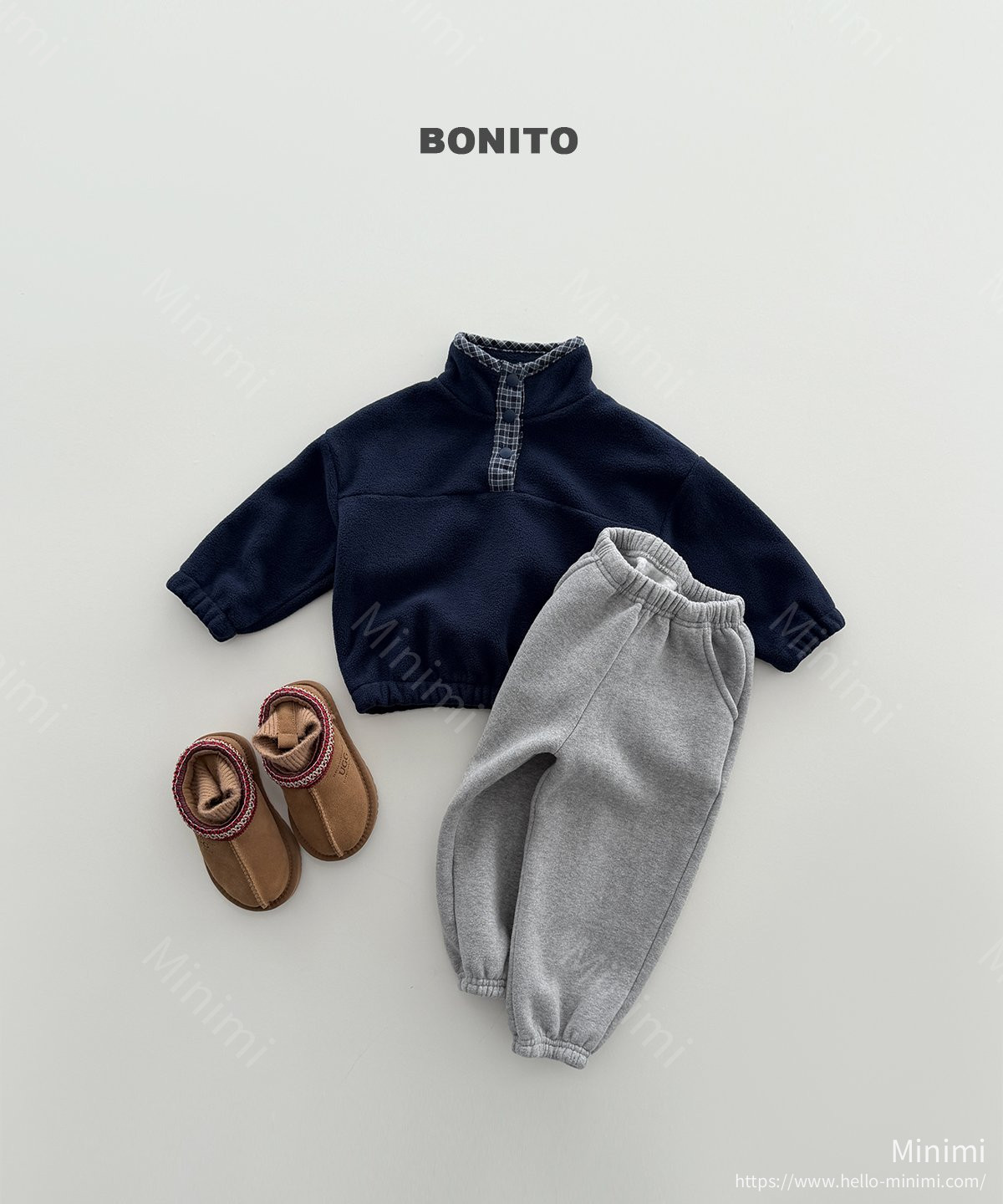 BONITO Check Binding Fleece 細節圖 12