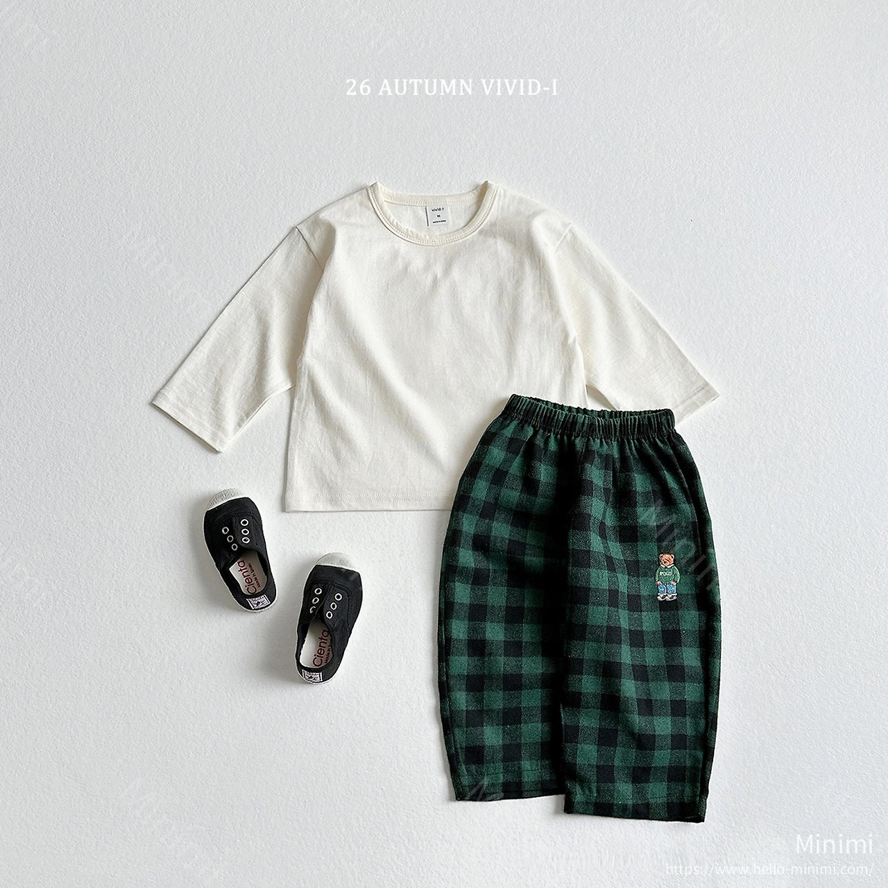 VIVID-I Vivi Bear Check Pants 細節圖 11