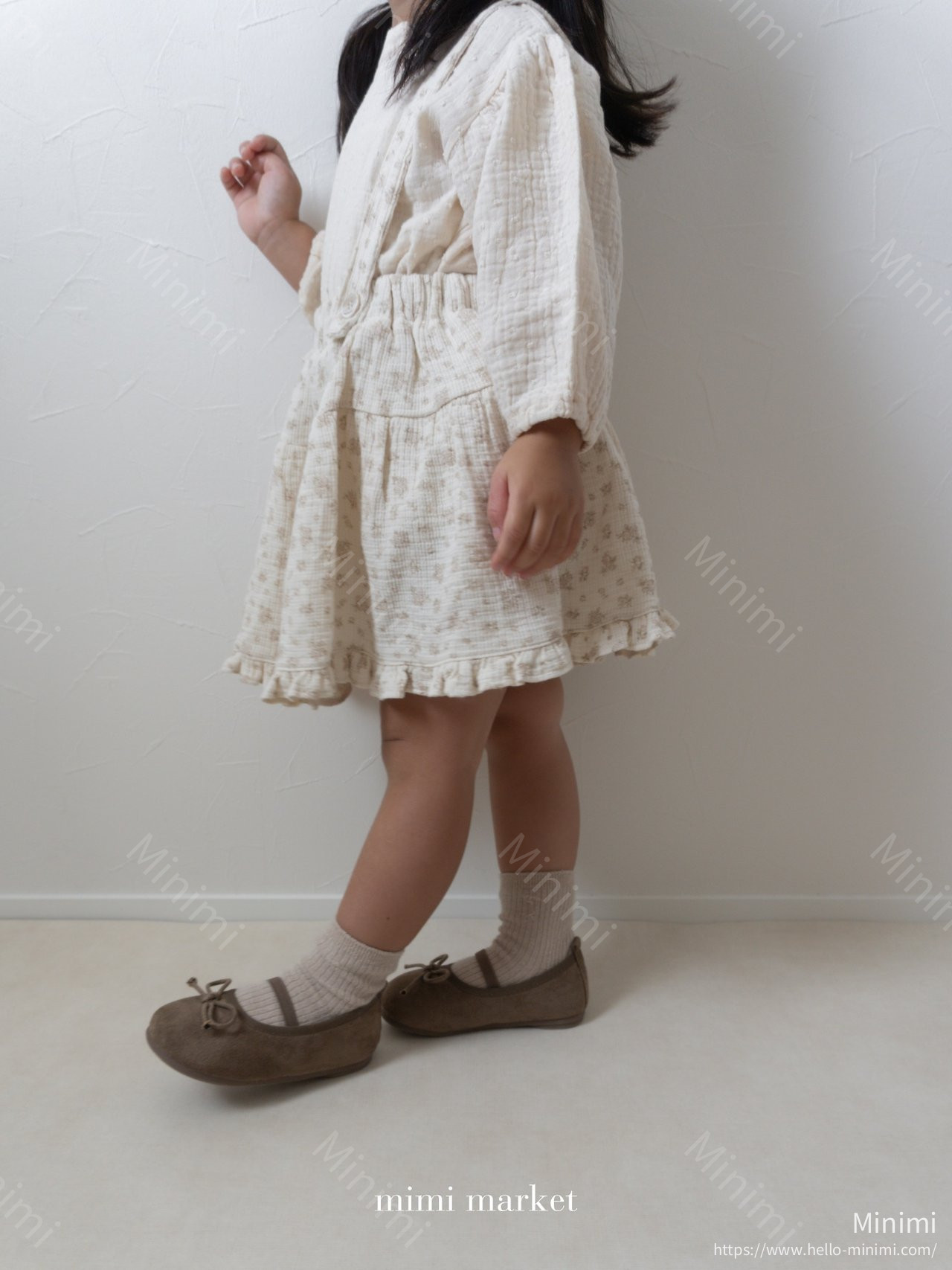 mimi-market Neck Frill Blouse 細節圖 5