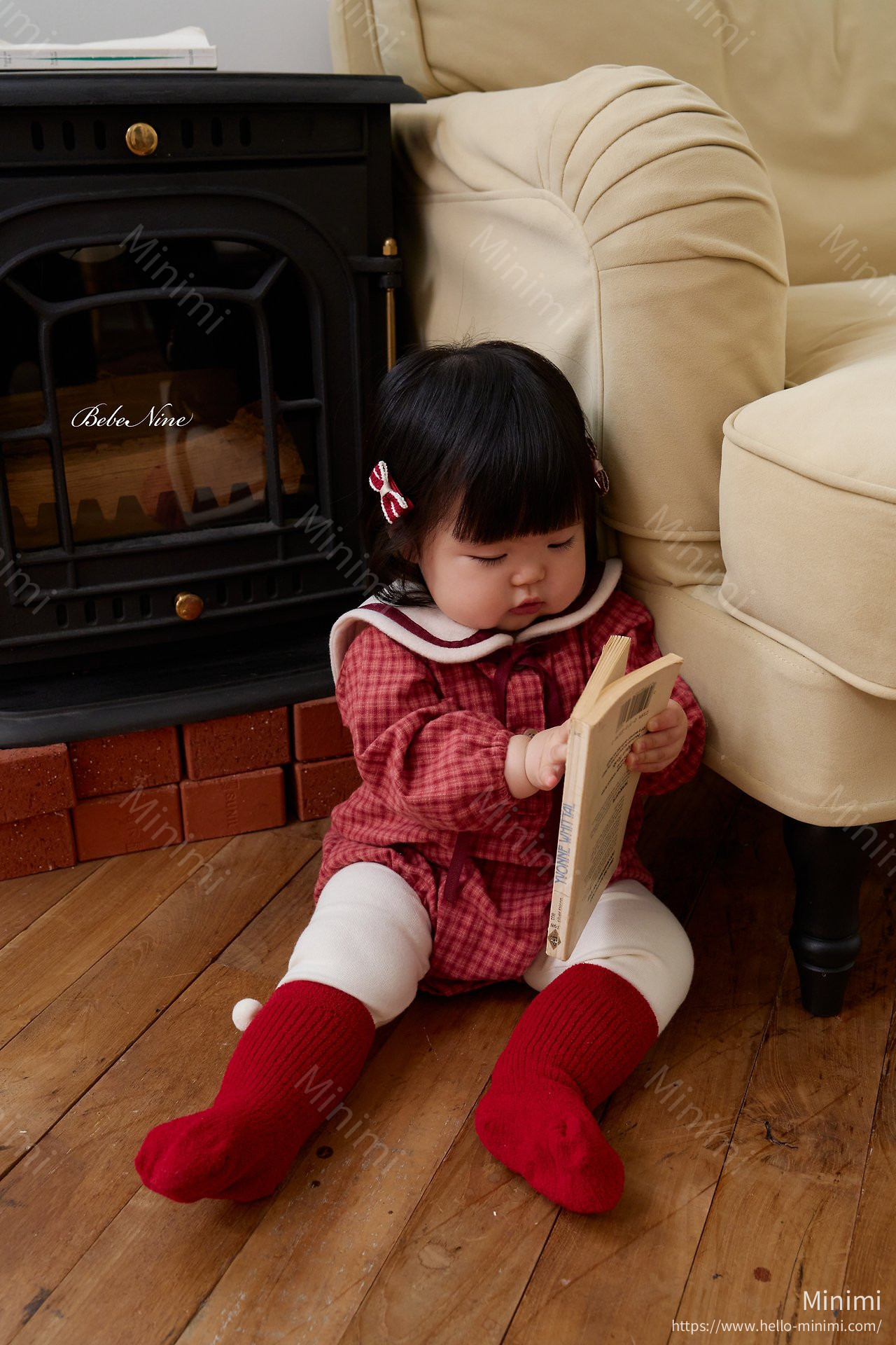 bebe nine Ribbon Sailor Romper 細節圖 8