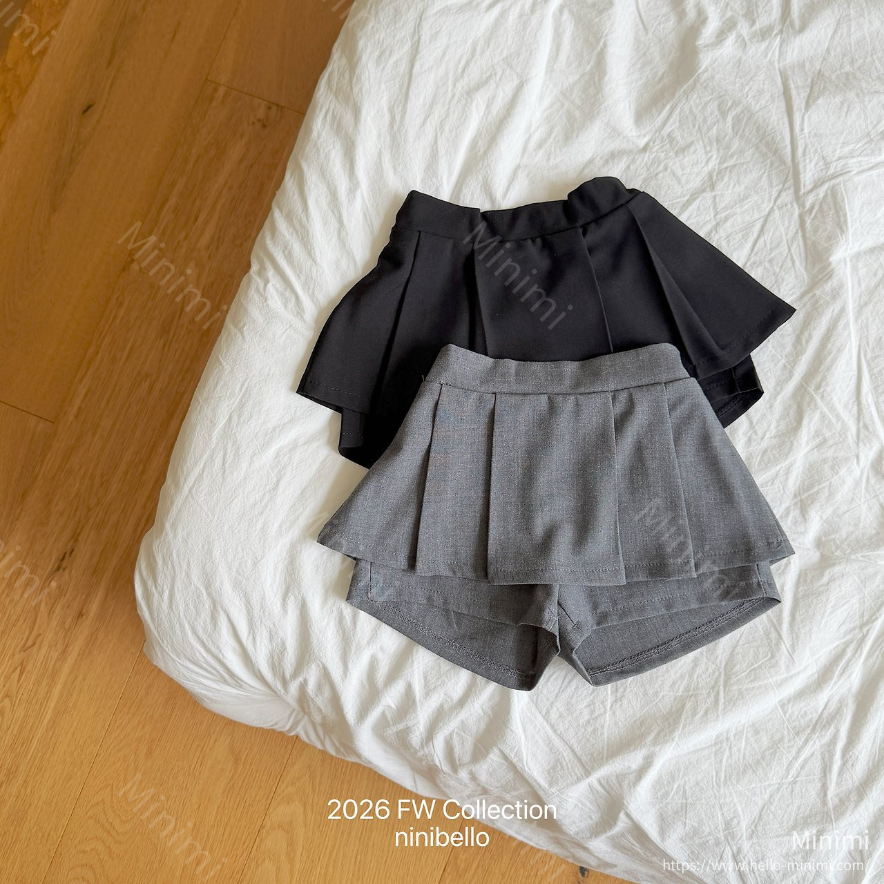 ninibello Rosé Pleated Skirt 細節圖 2