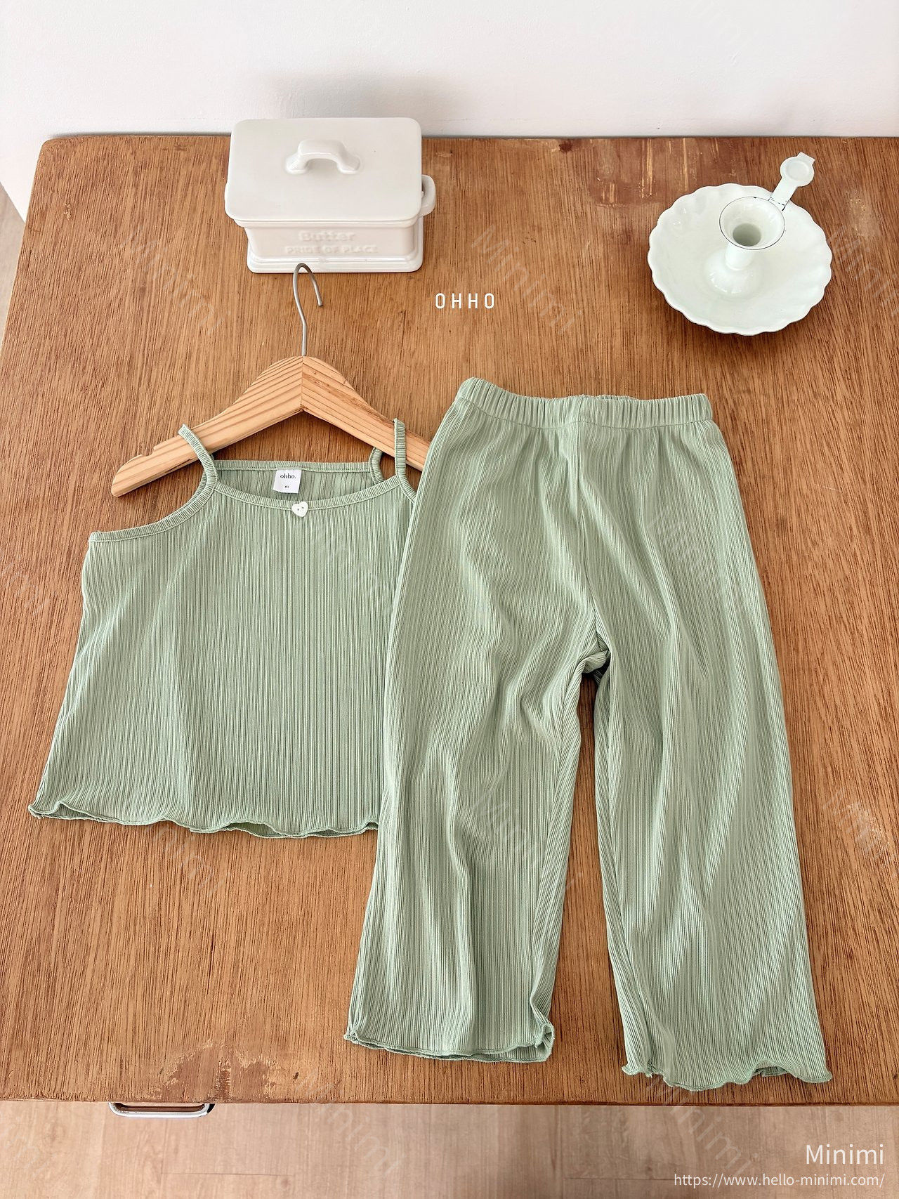 OHHO Heart Pleats Sleeveless 細節圖 7