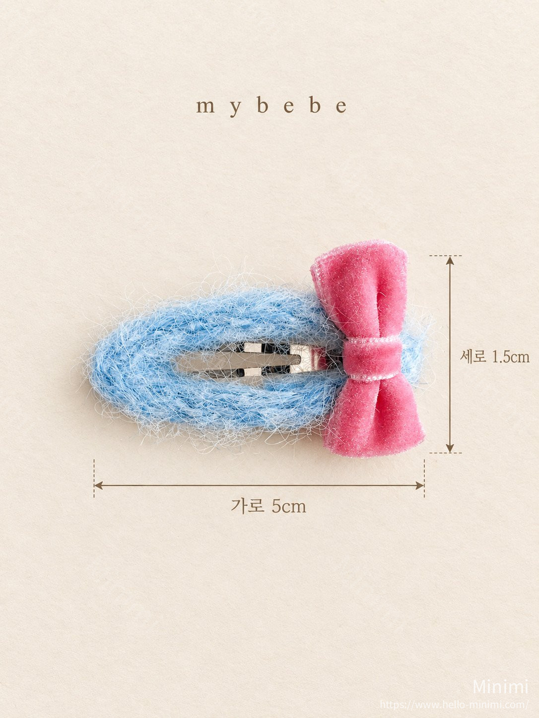 my_bébé Colorful Ribbon Hairpin Set 細節圖 13