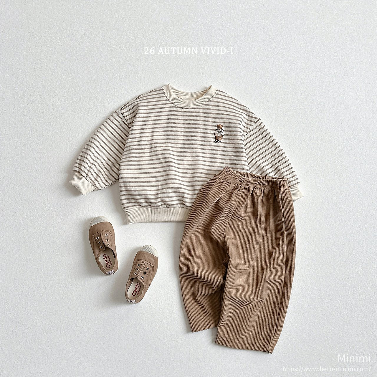 VIVID-I Stripe Bear Embroidery Set 細節圖 7