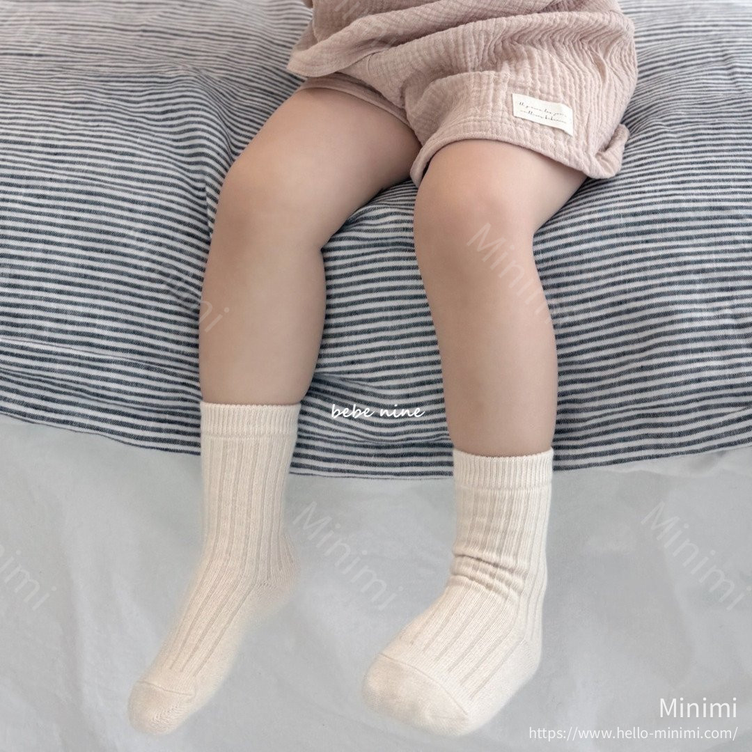 bebe nine Butter Knee Socks Set 細節圖 9