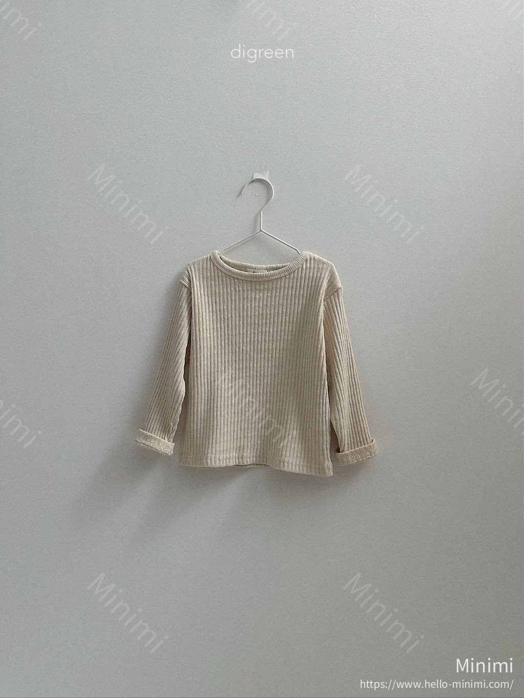 digreen Bella Rib Tee 細節圖 3