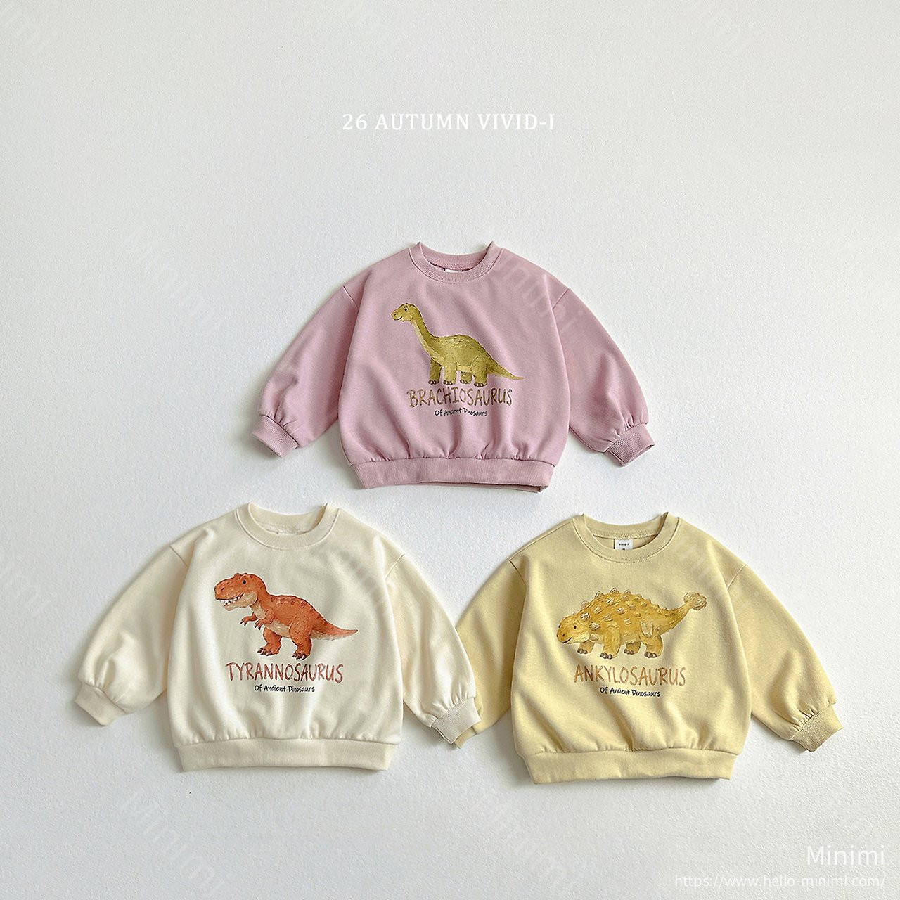 VIVID-I Painting Dino Sweatshirt 細節圖 1