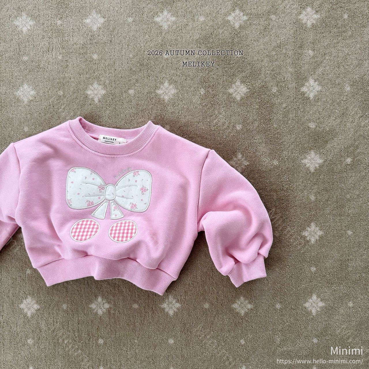 Melikey Ribbon Cherry Sweatshirt 細節圖 6