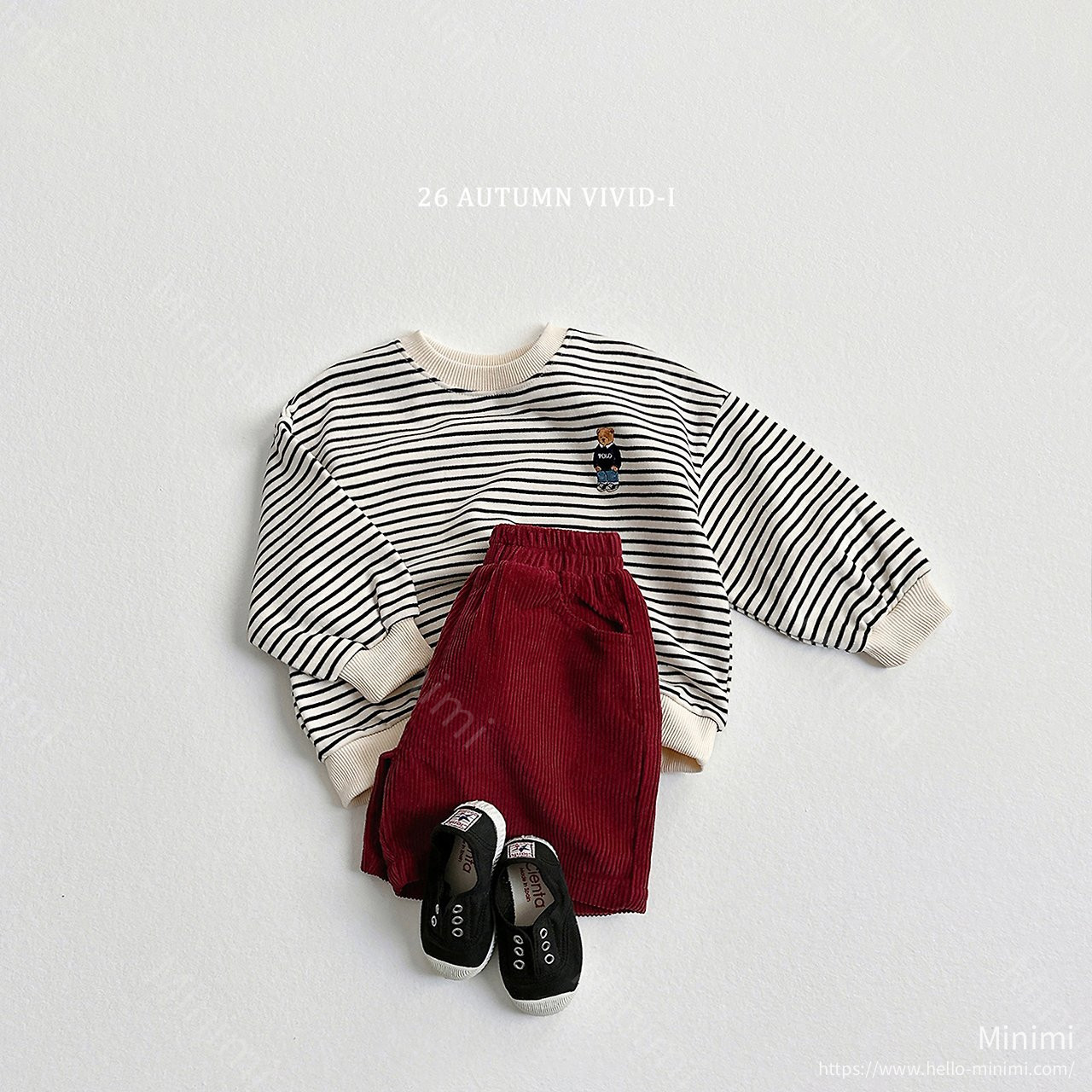 VIVID-I Stripe Bear Embroidery Set 細節圖 18