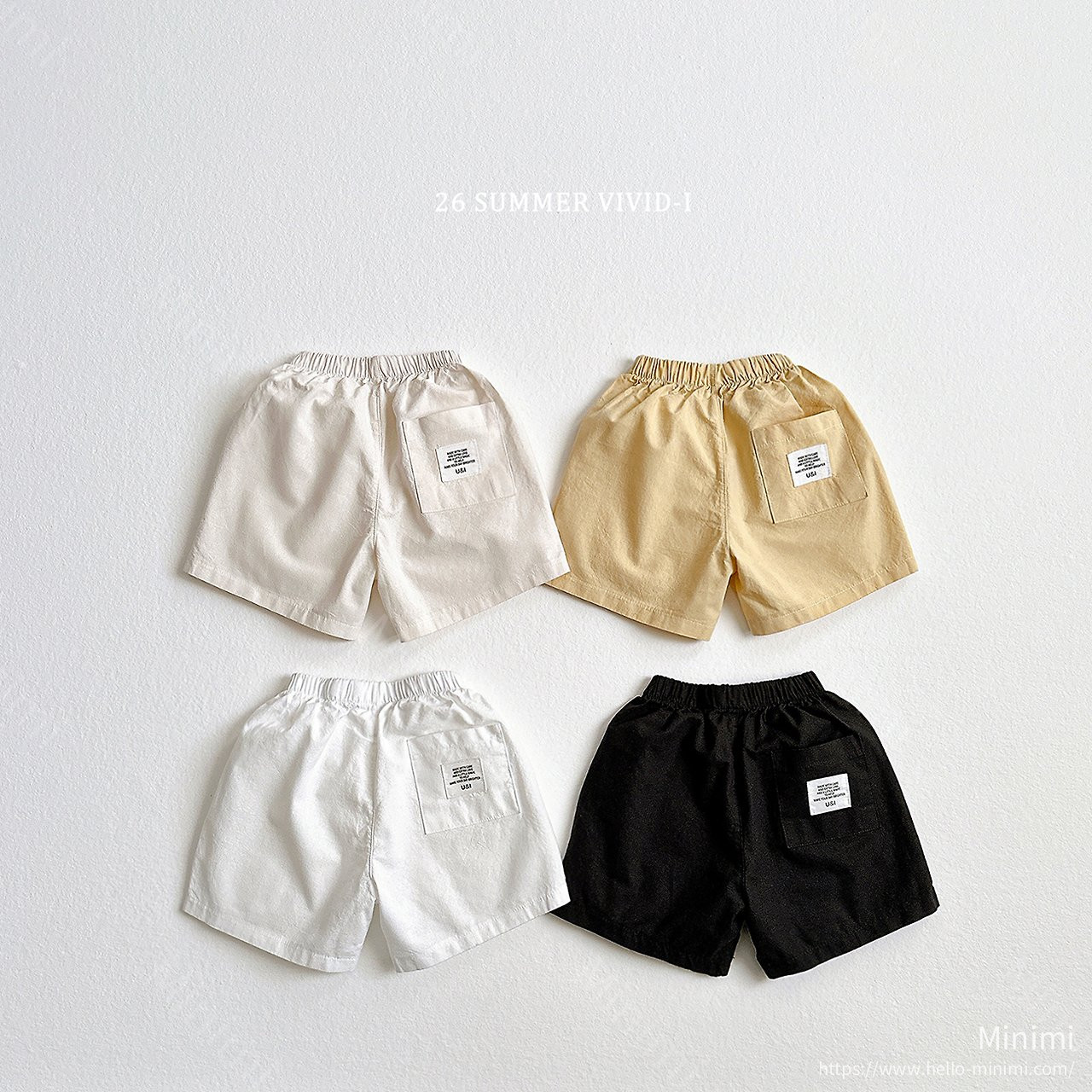 Label Linen Cotton Shorts