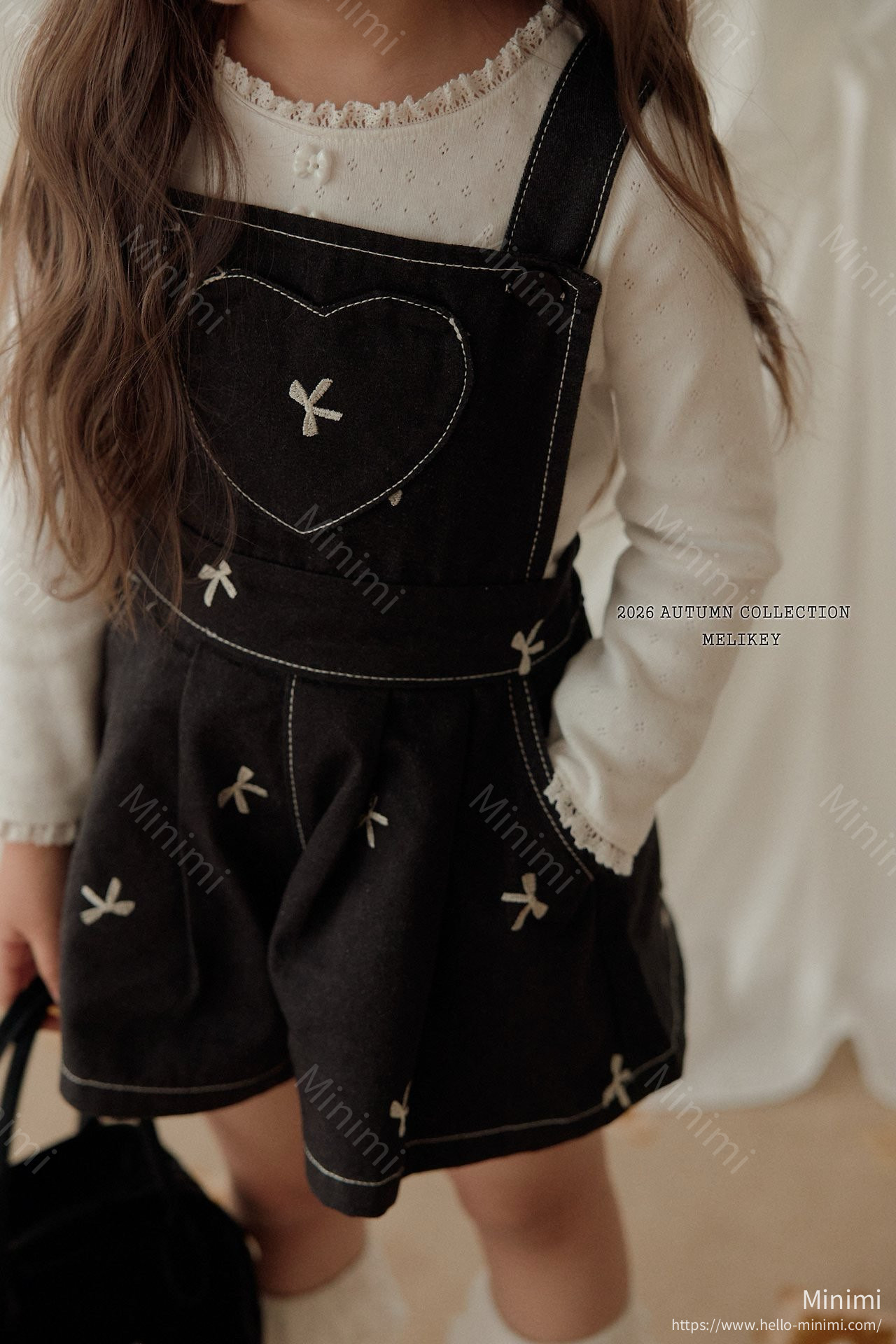Melikey Ribbon Embroidery Overalls 細節圖 10